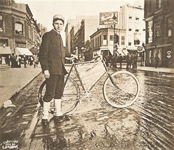 ALICE AUSTEN (1866-1952) Portfolio entitled Street Types of New York.